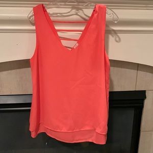 Pink Owl, layered sleeveless Top